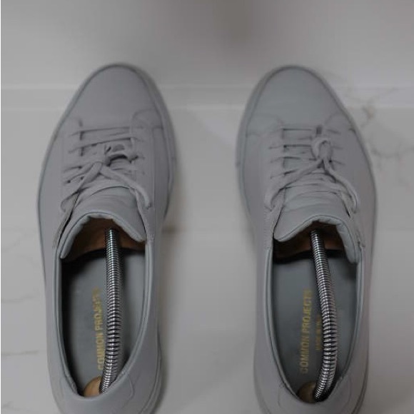 Grey common projects size 41 men’s leather shoes - Picture 3 of 6
